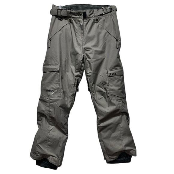 Ride Cell Pants - Ride Snowboard Pants Cell 10 Series Women's Size Small 10k Waterproof Gray
